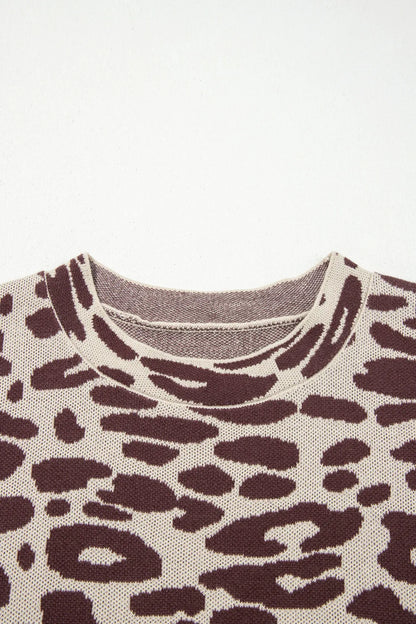 ~PREORDER~ Wildly Neutral Leopard Knit Top ~PREORDER~