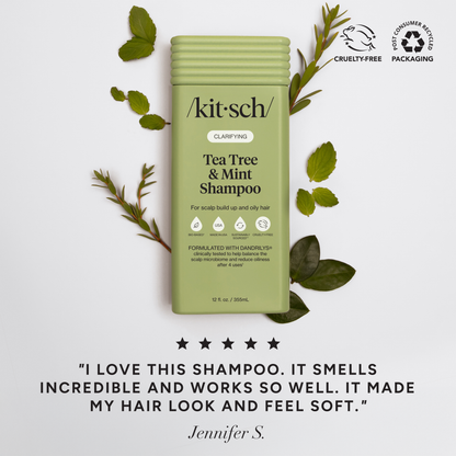 Kitsch Tea Tree & Mint Clarifying Shampoo