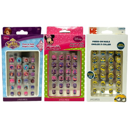 Kids Character Press-On Nails