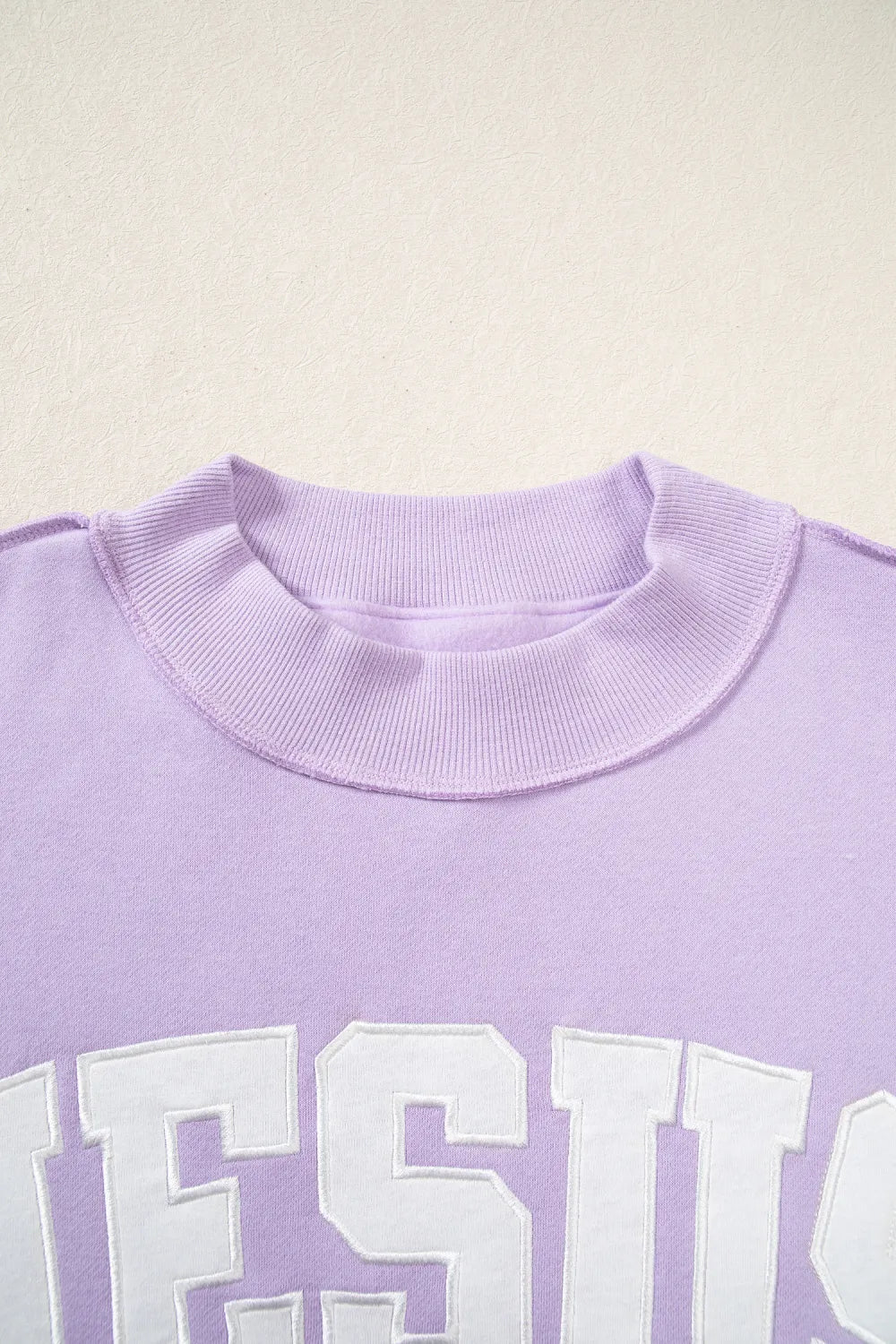 ~PREORDER~ Orchid Jesus Patchwork Sweatshirt ~PREORDER~