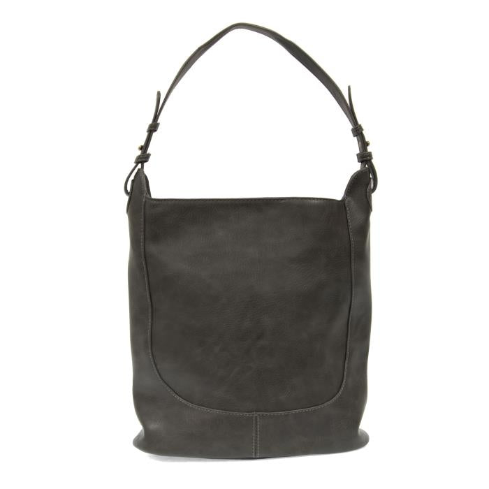 Adele Large Bucket Bag – Vegan Leather Shoulder Purse with 3 Compartments