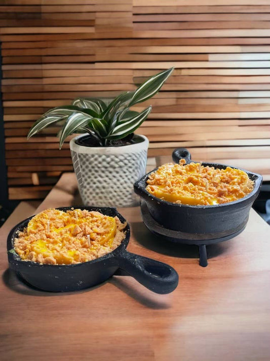 Apple Pie Cobbler Skillet Candle – 8 oz / 3-Wick Dessert Candle