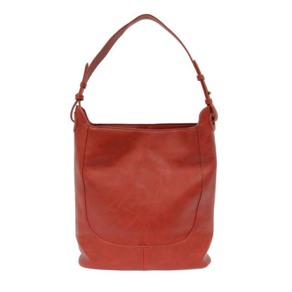 Adele Large Bucket Bag – Vegan Leather Shoulder Purse with 3 Compartments