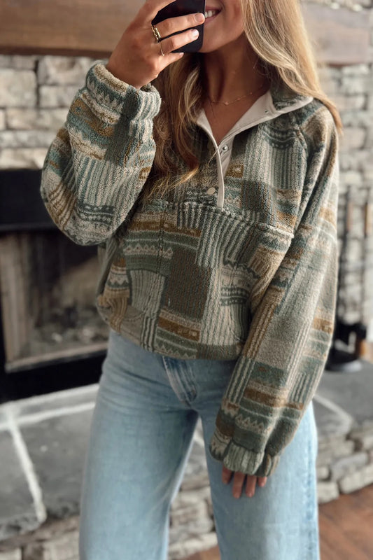 ~PREORDER~ Sage Canyon Western Fleece Pullover ~PREORDER~