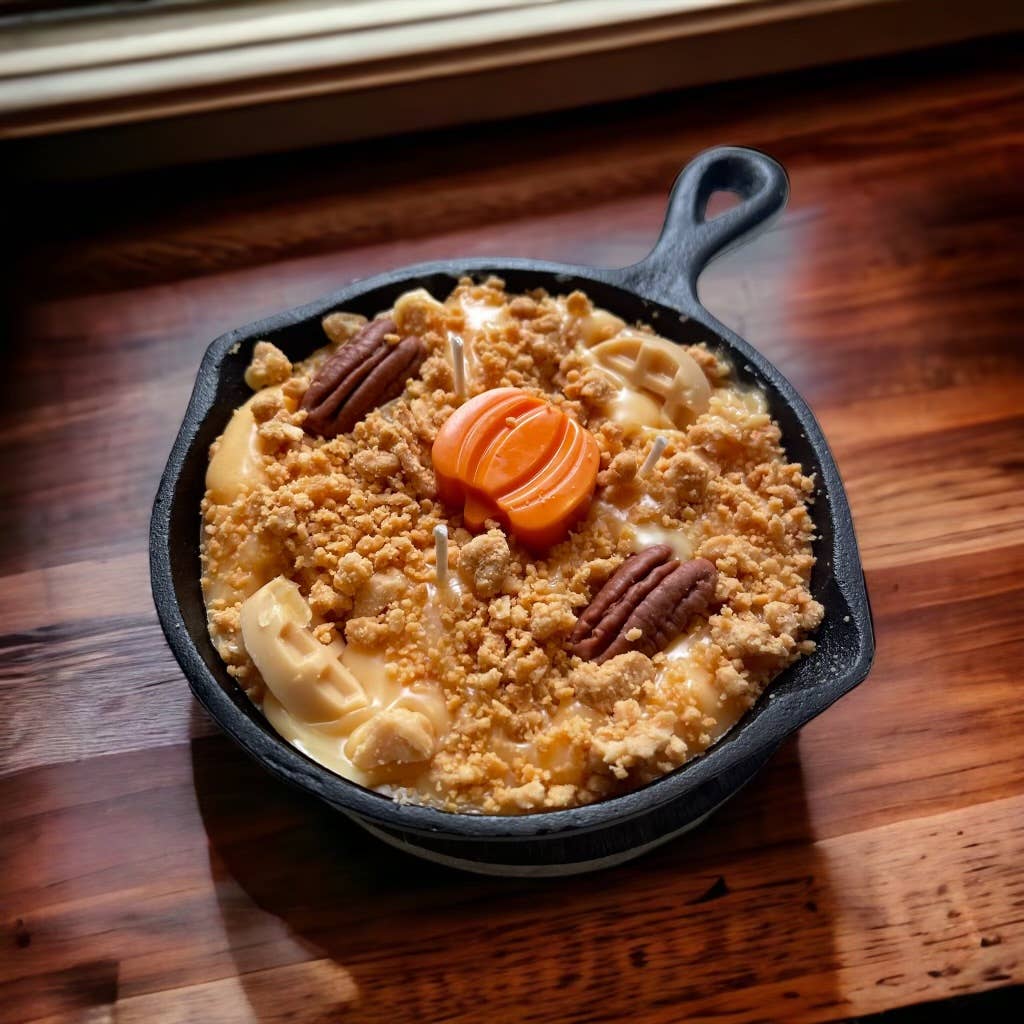 Pumpkin Pecan Waffles Skillet Candle – 8 oz / 3 Wick