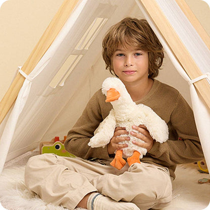 Goose Warmies Plush – Microwavable Lavender Scented Heating Pad Stuffed Animal for Comfort & Stress Relief
