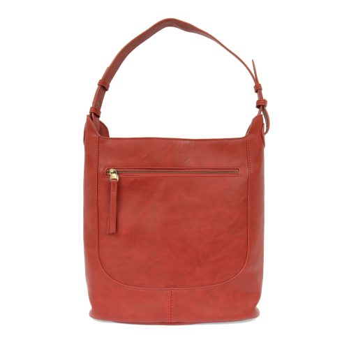 Adele Large Bucket Bag – Vegan Leather Shoulder Purse with 3 Compartments