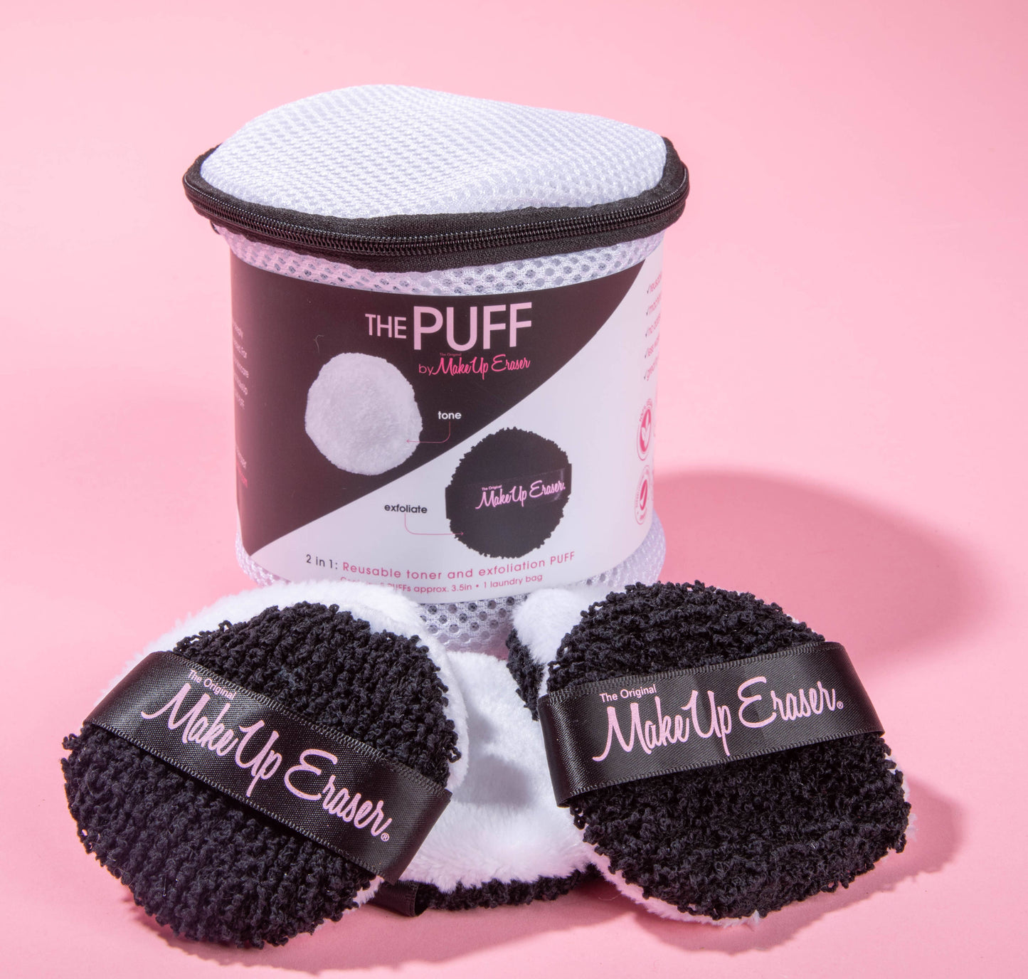 THE PUFF (5 pack): tone & deeply exfoliate