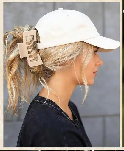 Hat Hair Claw Clip | Ponytail Claw Clip for Baseball Caps