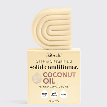 Coconut Repair Conditioner Bar & Mask – Intense Hydration for Dry, Damaged Hair by Kitsch