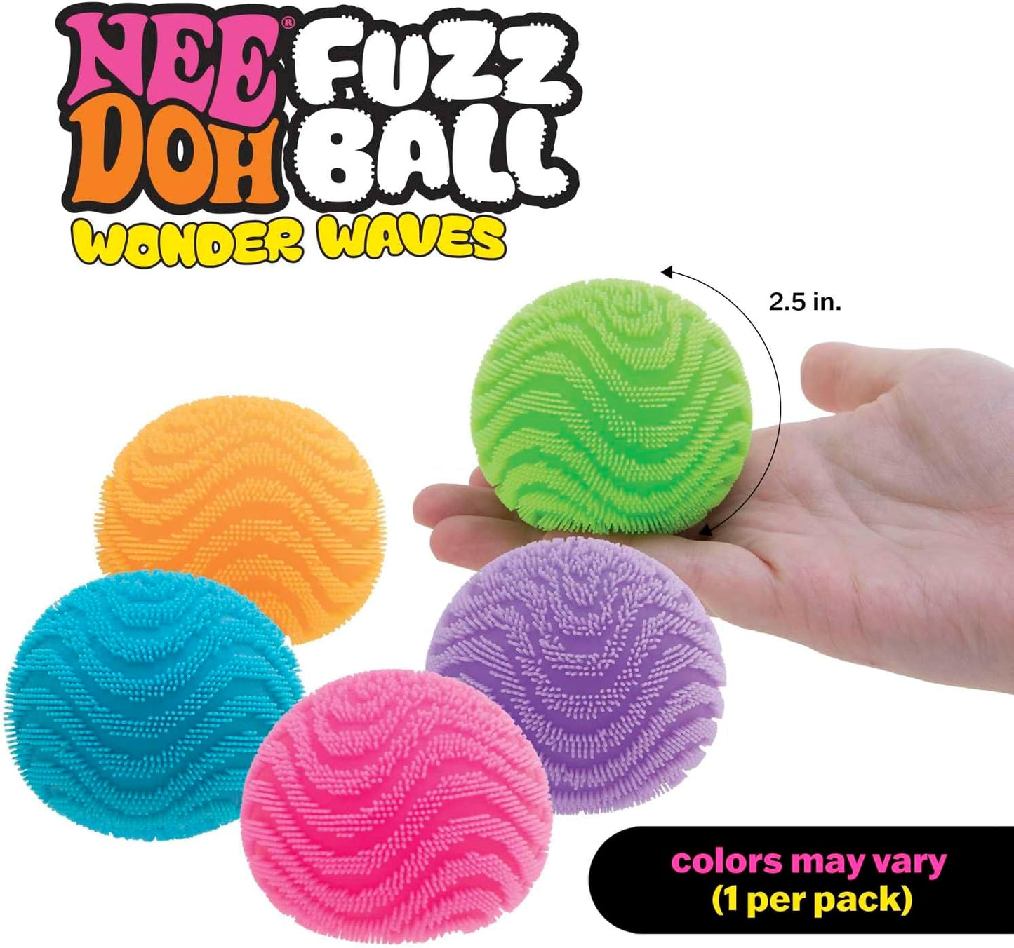 NeeDoh Wonder Waves Fuzz Ball