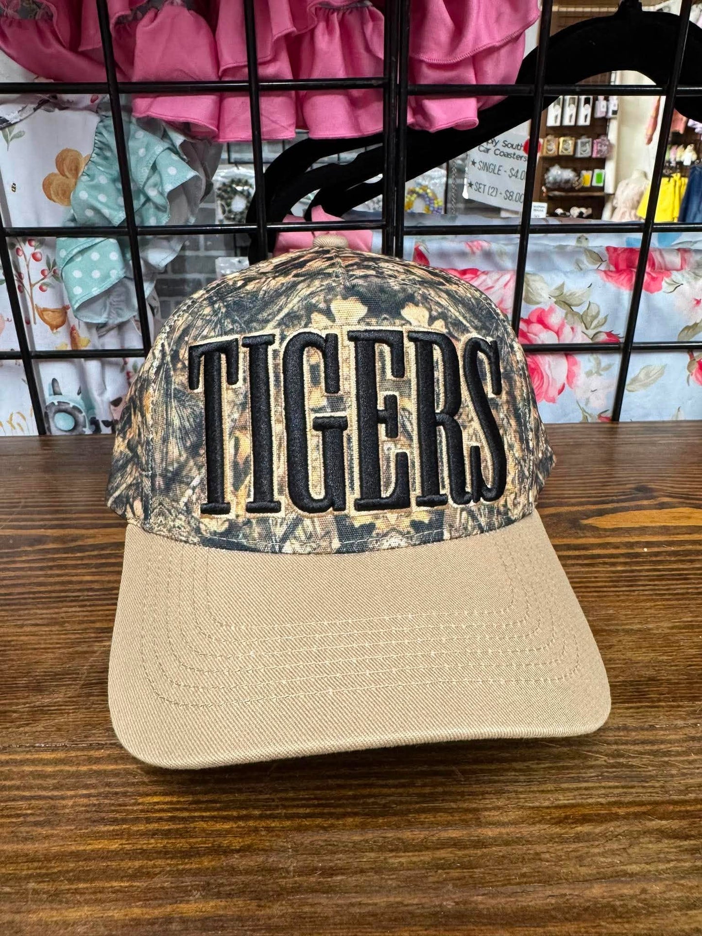 Camo Mascot Embroidered Hat