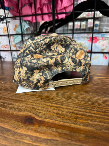 Camo Mascot Embroidered Hat