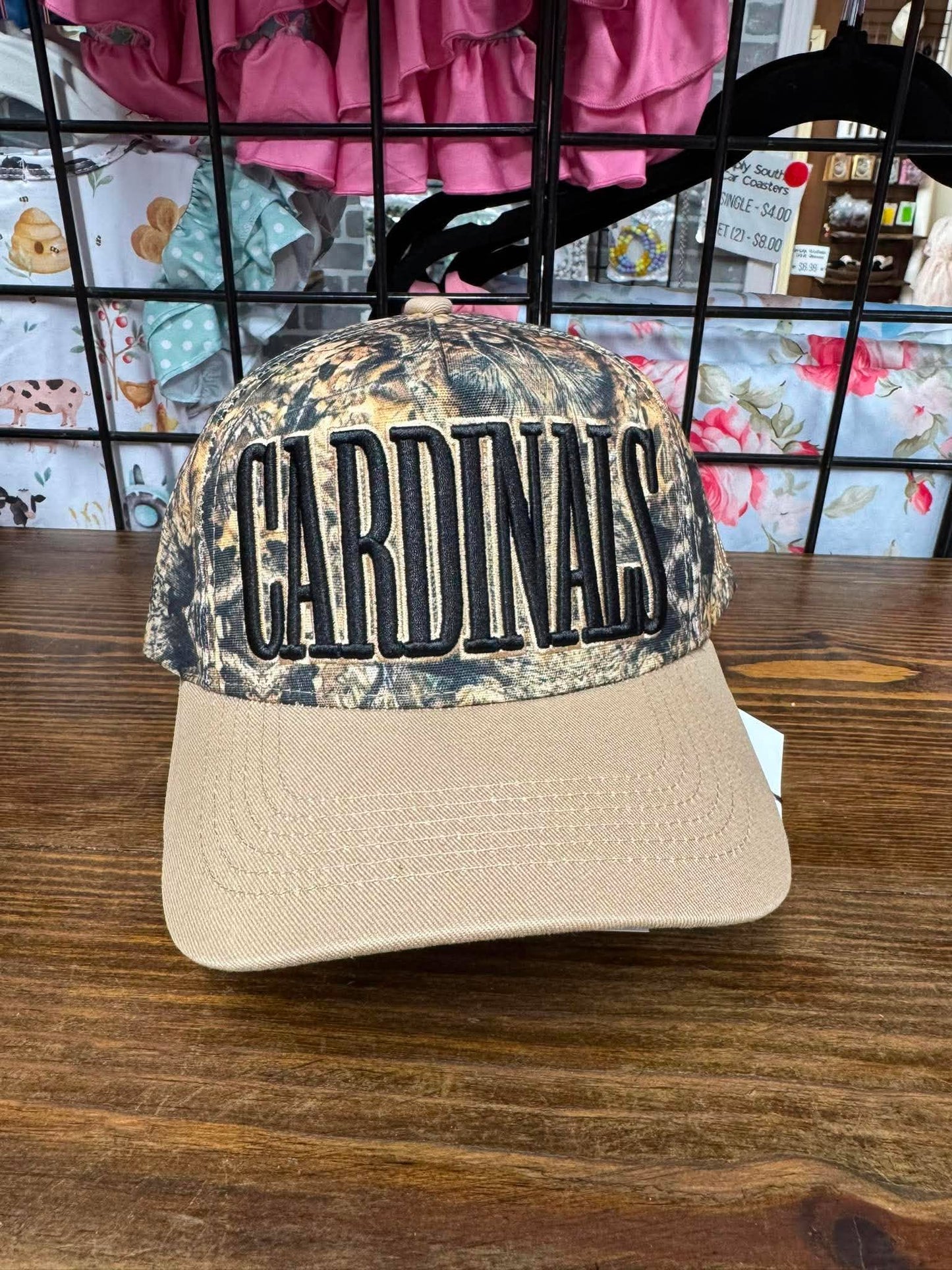 Camo Mascot Embroidered Hat