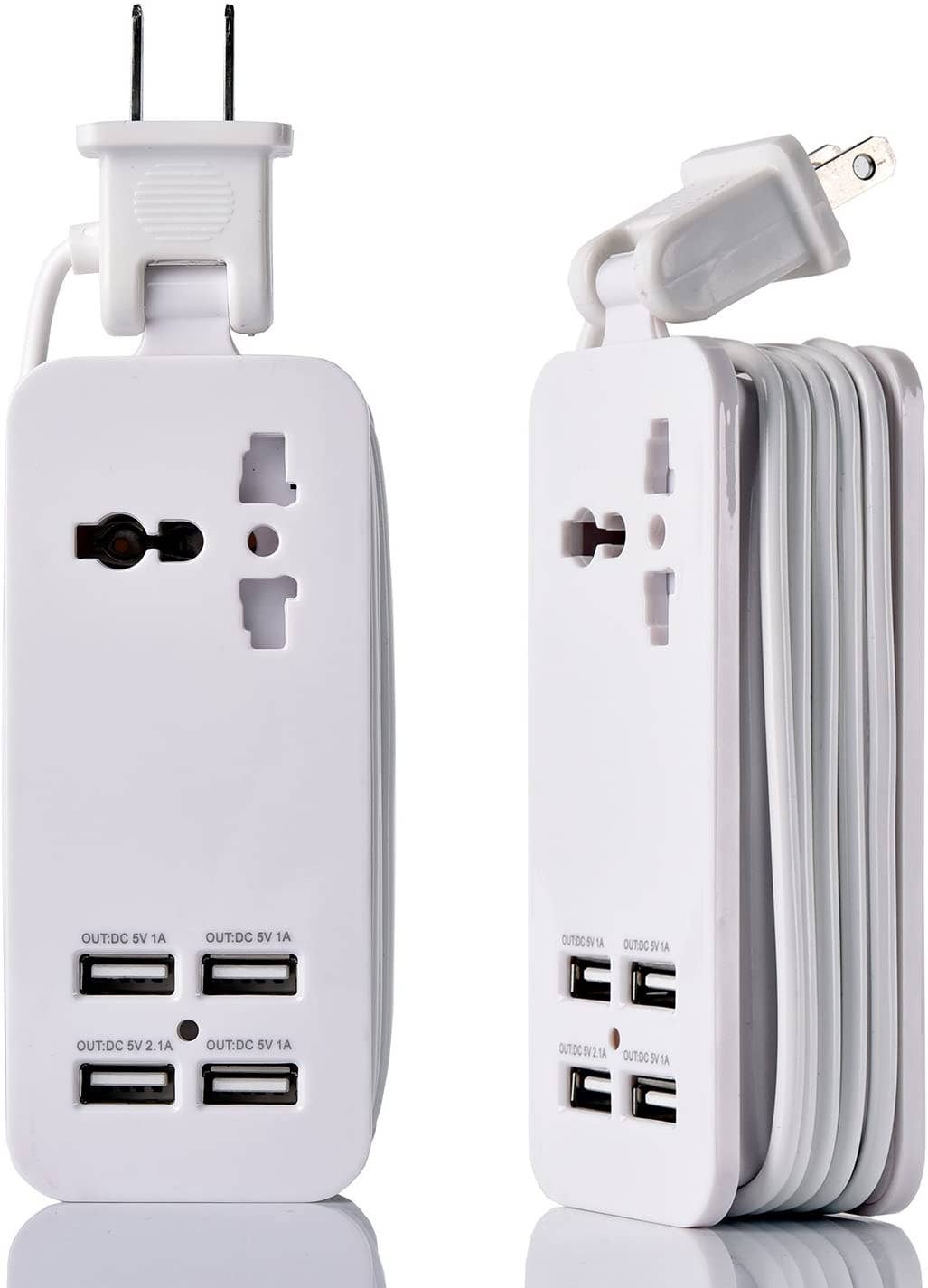 Travel Charger with 4 USB Ports