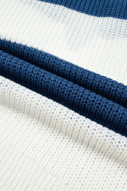 ~PREORDER~ Blue Skies Colorblock Knit Sweater Top ~PREORDER~