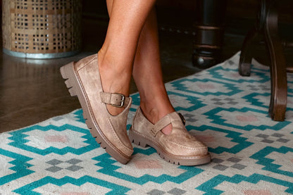 Very G Roni Loafer | Buckle Strap Lug Sole Women’s Shoe