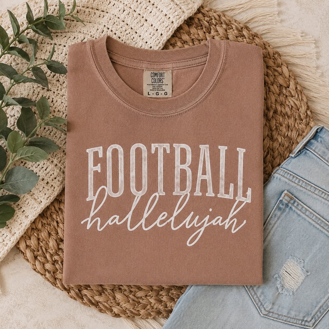 ~PREORDER~ Football Hallelujah Graphic Tee ~PREORDER~