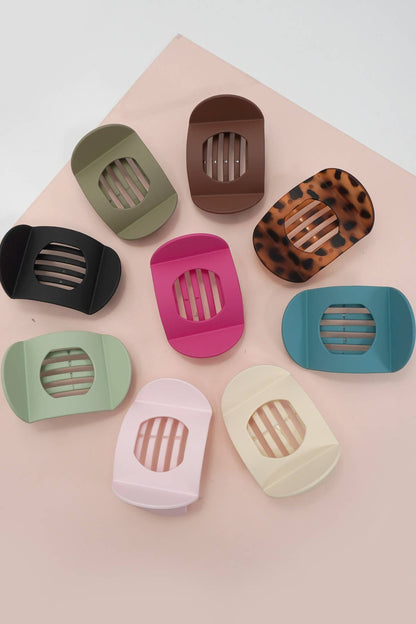 Lay Flat Hair Claw Clip | Large Comfort Hair Clip