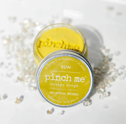 Pinch Me Therapy Dough “Sun” – Lemon Scented Stress Relief Putty for Anxiety, Focus & Sensory Play