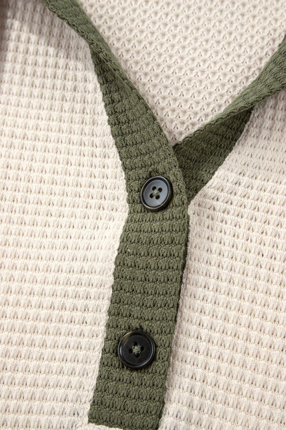 ~PREORDER~ Olive You More Waffle Knit Hooded Pullover ~PREORDER~
