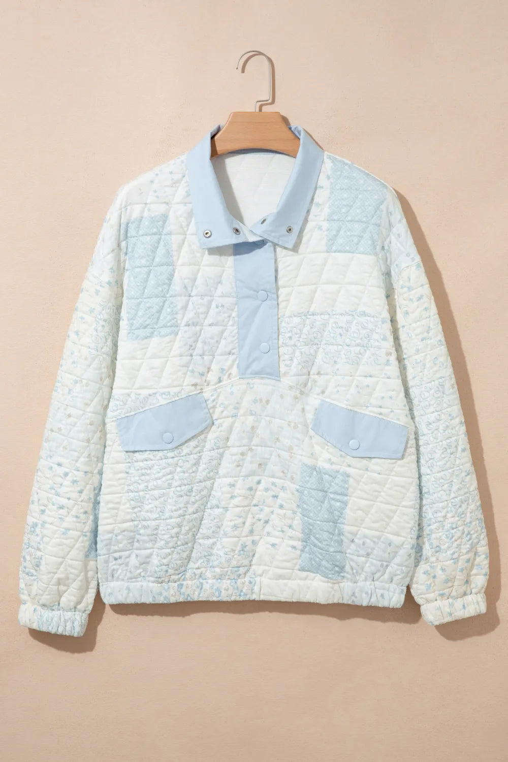 ~PREORDER~ Bluebell Patchwork Quilted Pullover ~PREORDER~