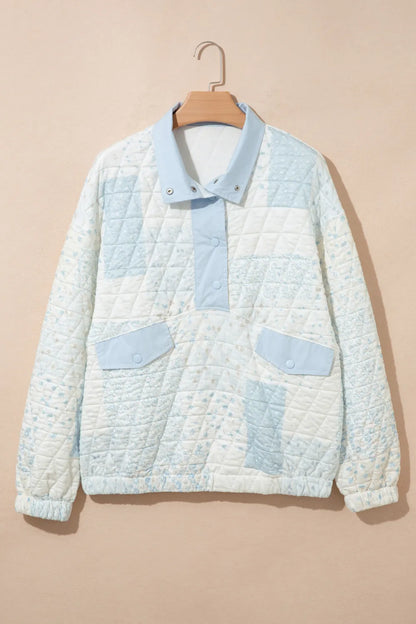 ~PREORDER~ Bluebell Patchwork Quilted Pullover ~PREORDER~