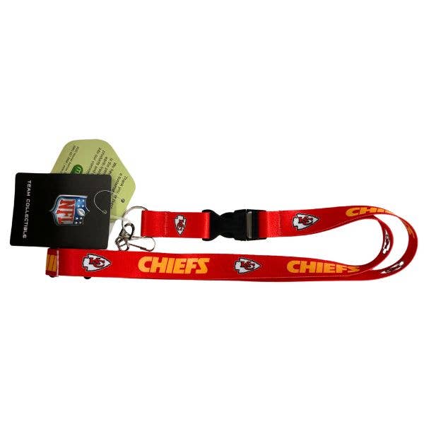 Kansas City Chiefs Lanyard – Mojo Earth Style | Eco-Friendly Football Fan Accessory
