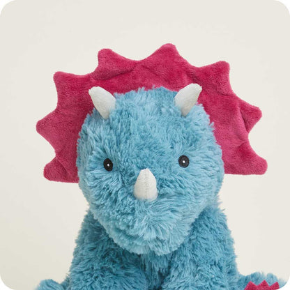 Triceratops Warmies® Large Plush | 13” Microwavable Lavender Scented Stuffed Animal