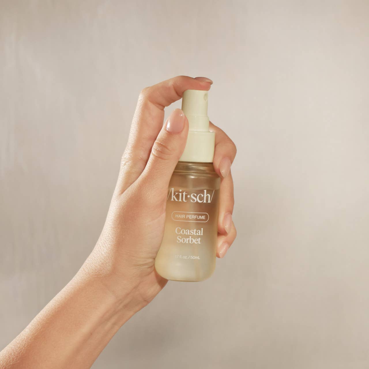 Kitsch Coastal Sorbet Hair Perfume – Coconut & Citrus Hair Mist for Odor Elimination & Shine