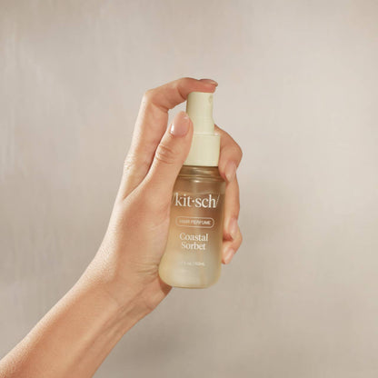 Kitsch Coastal Sorbet Hair Perfume – Coconut & Citrus Hair Mist for Odor Elimination & Shine