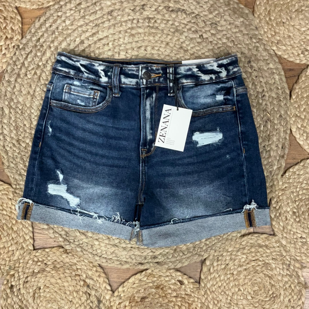 Zenana Jean Shorts