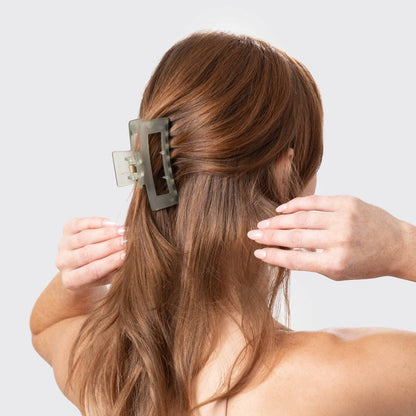 Kitsch Recycled Plastic Assorted Claw Clip Set (3-Piece)