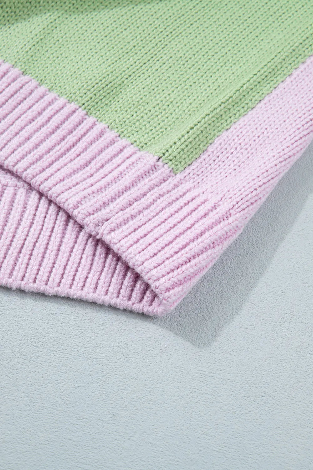 ~PREORDER~ Pastel Pop Color Block Button Cardigan ~PREORDER~
