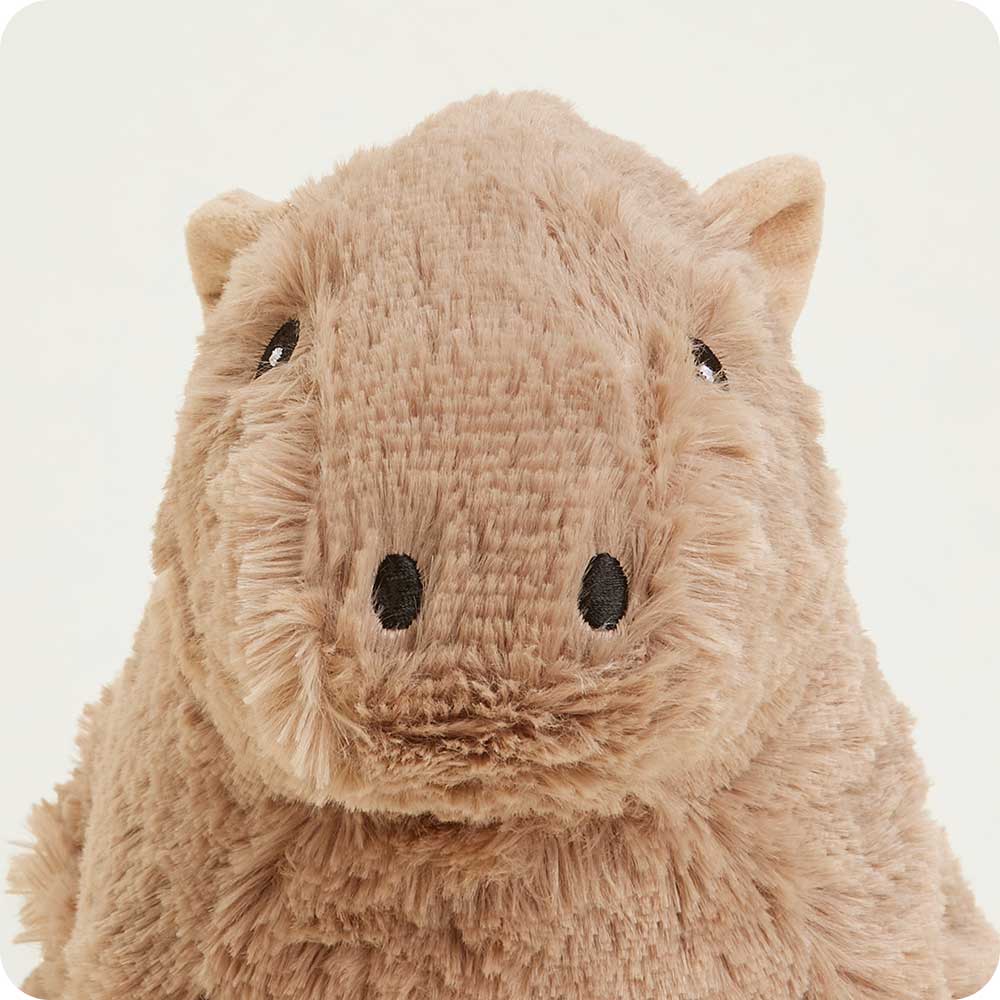 Capybara Warmies® Plush | Large 13” Microwavable Lavender Stuffed Animal