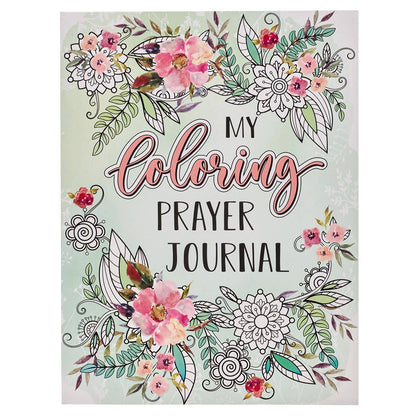 My Coloring Prayer Journal | Guided Christian Prayer Journal with Scripture Coloring Pages
