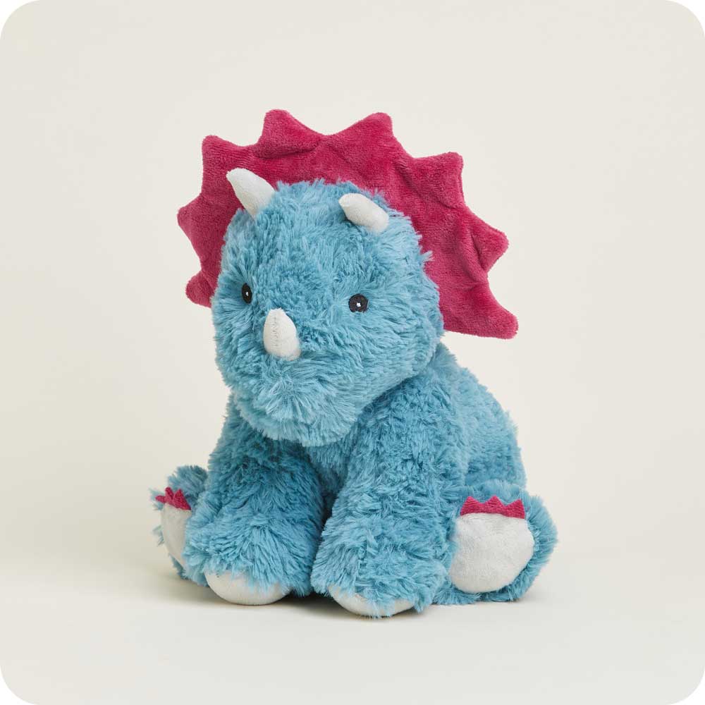 Triceratops Warmies® Large Plush | 13” Microwavable Lavender Scented Stuffed Animal