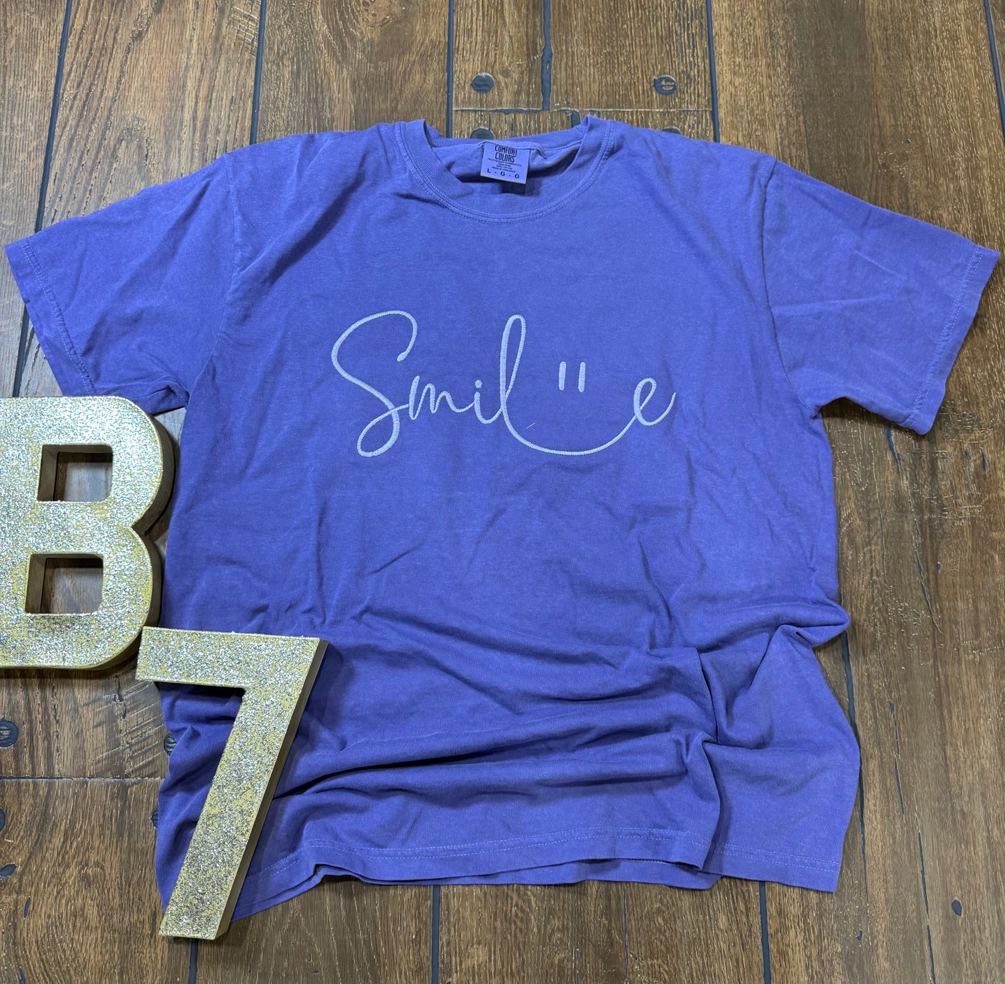 Custom Embroidered Tee Shirt – Personalized Graphic Tee by B7 Boutique