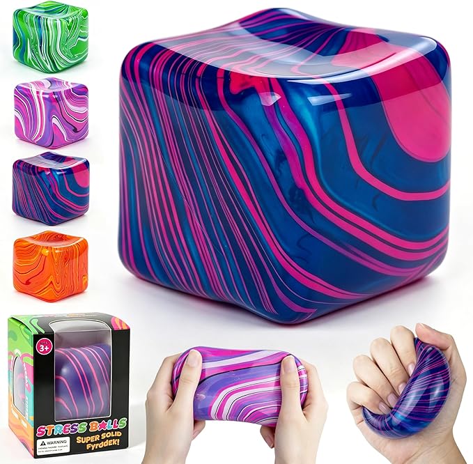 NeeDoh Nice Berg Swirl Stress Ball | Marbled Sensory Fidget Toy