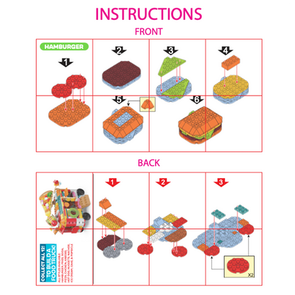 Micro Block Fast Food Set