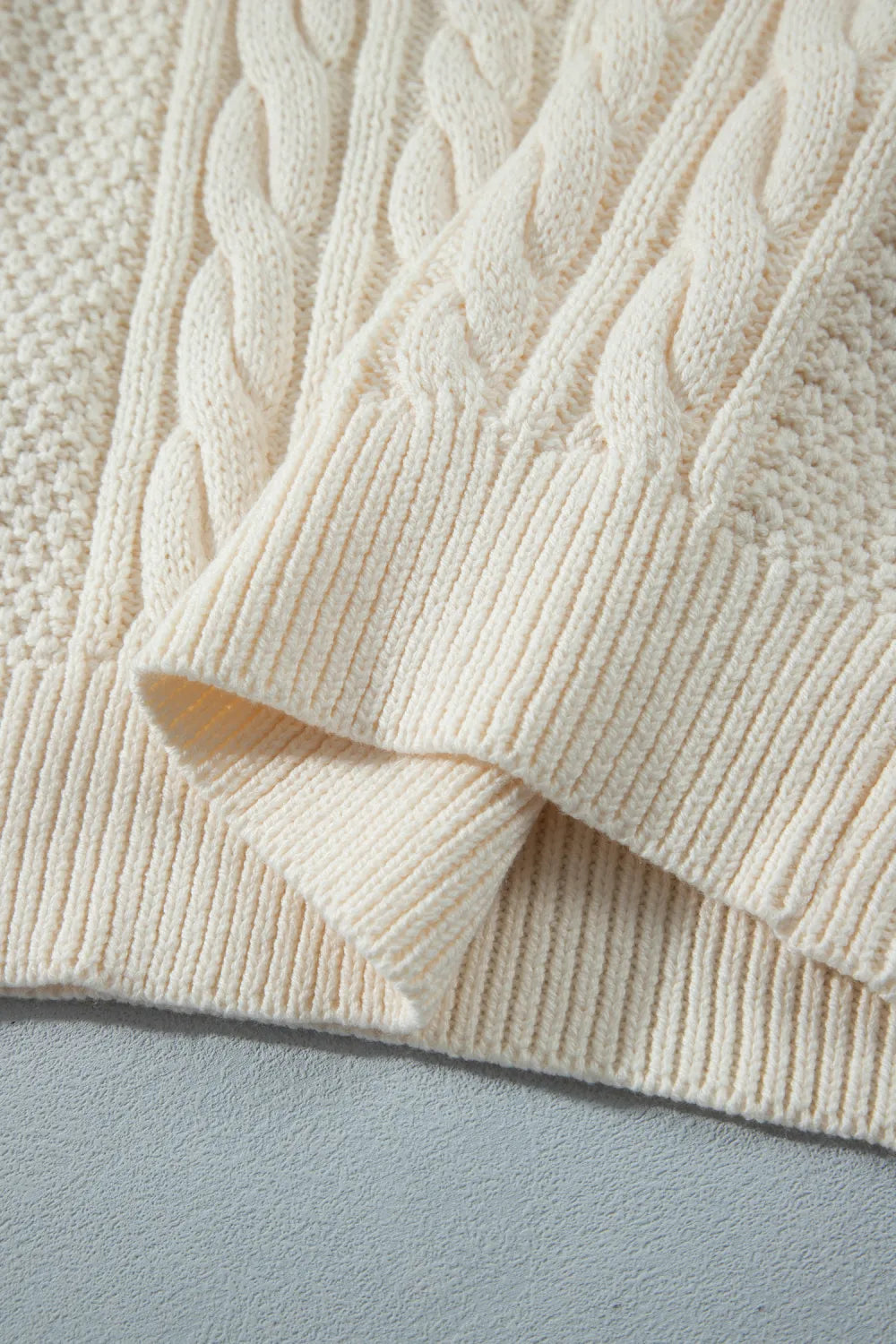 ~PREORDER~ Cream Cable Classic Sweater ~PREORDER~