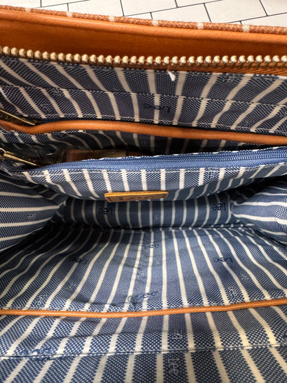 Lee Striped Canvas Tote Bag