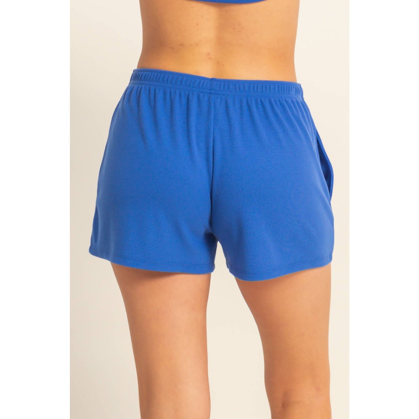 Easy Breeze Button Detail Flowy Shorts | High Waist Double Zero Shorts by Double Zero