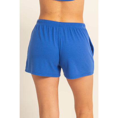 Easy Breeze Button Detail Flowy Shorts | High Waist Double Zero Shorts by Double Zero