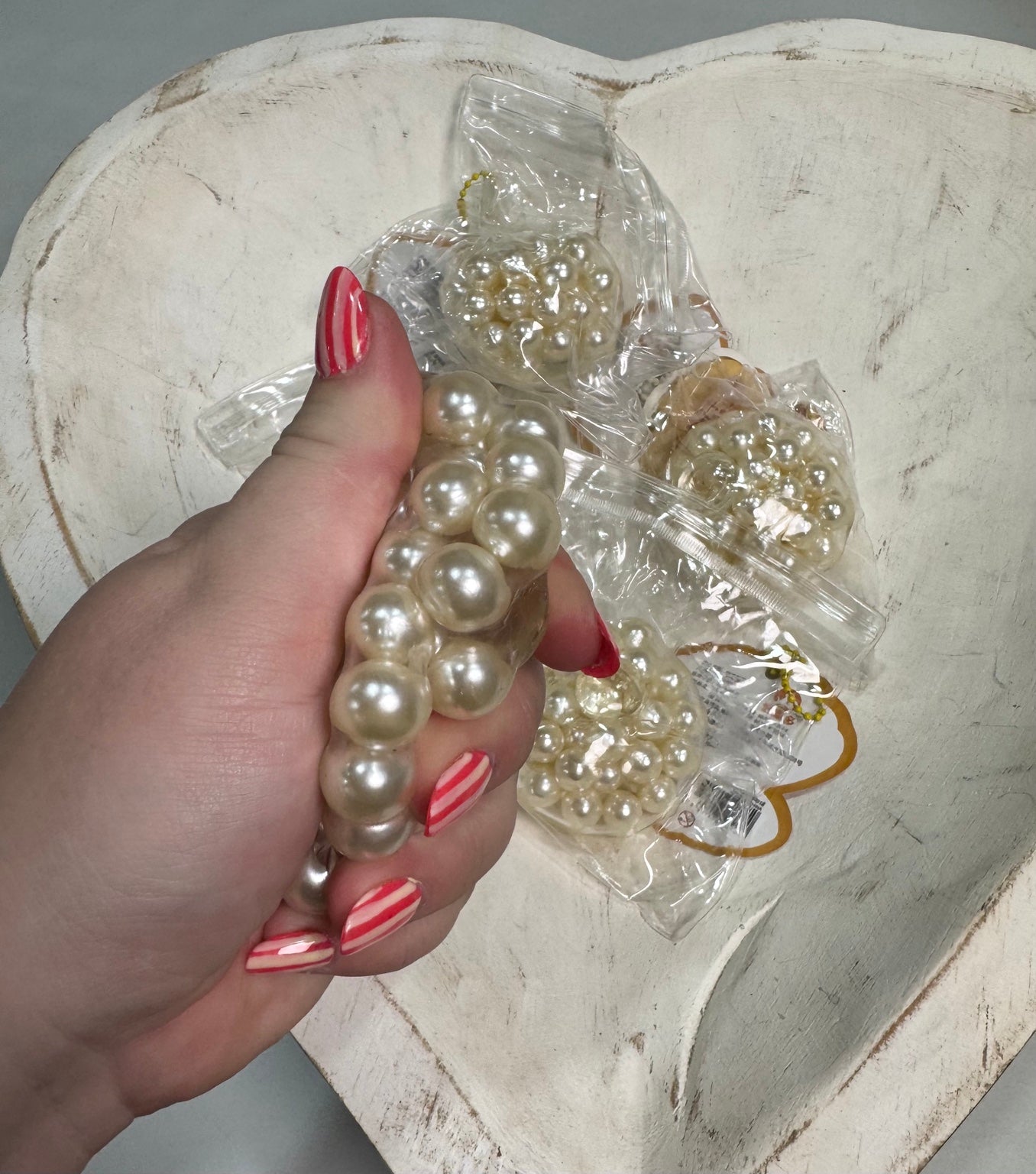 Pearl Bubble Grape Squishy Toy | Pearl Cluster Sensory Fidget Toy