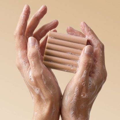 Kitsch Warm Sugar Body Wash Bar – Vanilla & Pink Grapefruit Scented Moisturizing Solid Body Soap