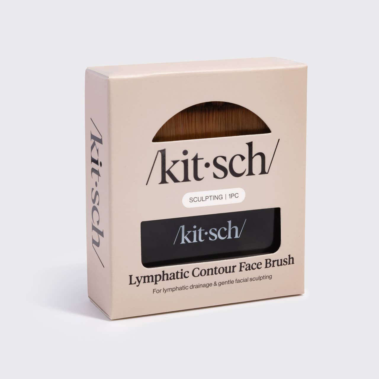 Kitsch Lymphatic Contour Face Brush | Facial Massage Brush for Puffiness & Glow