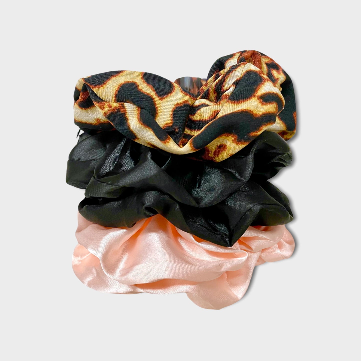 Scrunchies with Hidden Pocket - 3 Pack