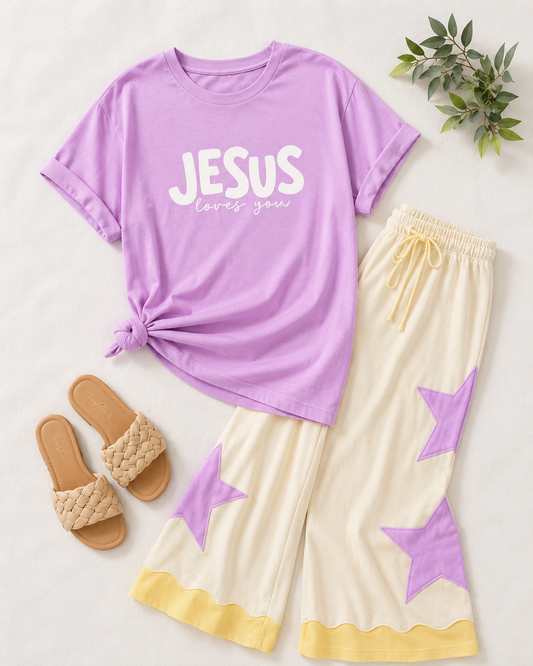 ~PREORDER ~ Jesus Loves You Graphic Tee ~PREORDER ~