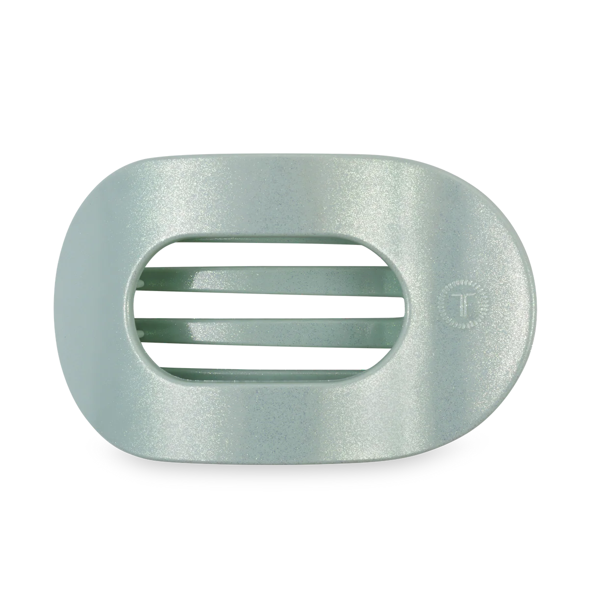 Large Flat Round Teleties Clip